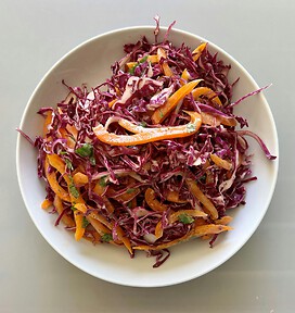 Purple Cabbage Slaw