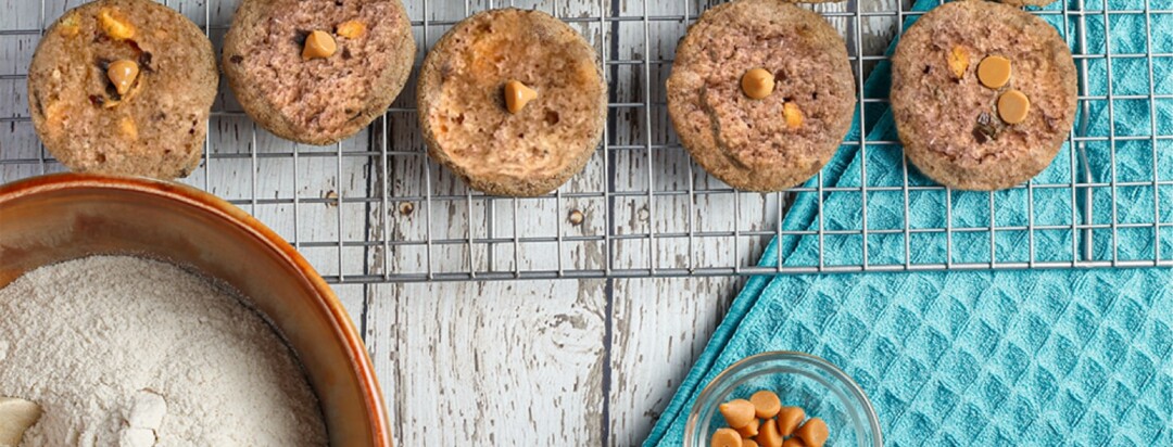 Kidney-Friendly Butterscotch Cookies on a cooling rack.